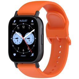 BUTTERFLY Cserélhető szíj a Xiaomi-hoz Redmi Watch 5 Lite narancs