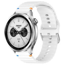 WAVY szilikonszíj Xiaomi Watch S4 fehér