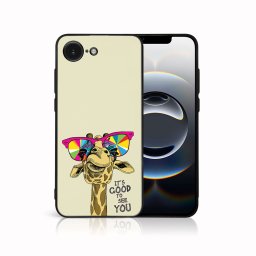 MY ART Védőburkolat Apple iPhone 16e GIRAFFE (180)