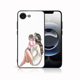 MY ART Védőhuzat Apple iPhone 16e BABY számára GIRL (111)