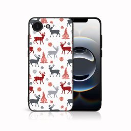 MY ART Karácsonyi kivitelű borító Apple iPhone 16e DEER (068)
