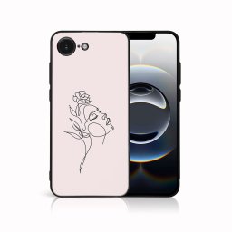 MY ART Védőburkolat Apple iPhone 16e ROSE GIRL (198)