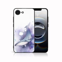 MY ART Védőburkolat a Apple iPhone 16e WHALE (242) számára