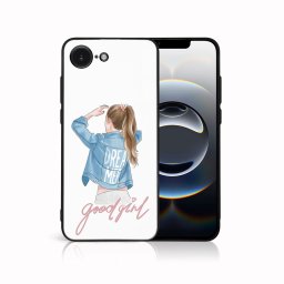 MY ART Védőburkolat a Apple iPhone 16e JÓ GIRL (130)