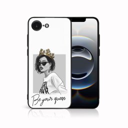 MY ART Védőburkolat a Apple iPhone 16e QUEEN számára (139)