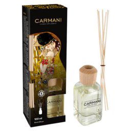Klimt díszdobozos illatosító olaj rattan pálcikával - 100 ml - borostyán