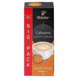 Kávékapszula, 30 db, TCHIBO \Cafissimo Caffé Crema Rich\ [30 db]