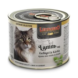 Leonardo macskakonzerv - bárány, baromfi & sütőtök 200 g