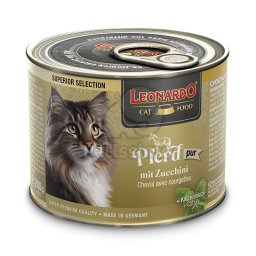 Leonardo macskakonzerv - ló, cukkini 200 g