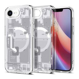 SPIGEN ULTRA HYBRID ZERO ONE műanyag telefonvédő (ütésállóság, légpárnás keret, MagSafe) FEHÉR Apple iPhone 16e