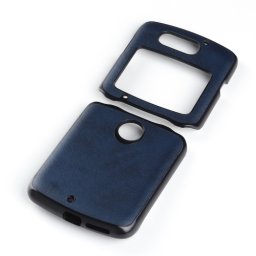LEATHER TPU Védőburkolat Motorola Razr 5G kék