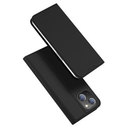 DUX Wallet tok Apple iPhone 15 Plus fekete