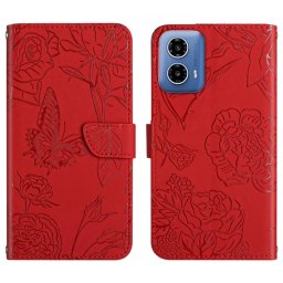 ART BLOSSOM Tárcatáska Motorola Moto-hoz G35 5G piros
