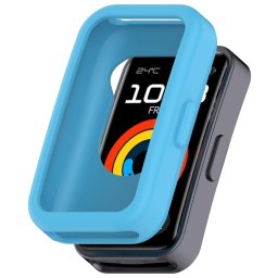 TPU HALF COVER Fedél a Huawei Band 10 / Band 9 / Band 8 sáv világoskék