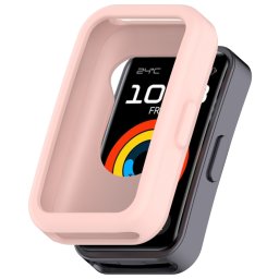 TPU HALF COVER Fedél a Huawei Band 10 / Band 9 / Band 8 világos rózsaszín