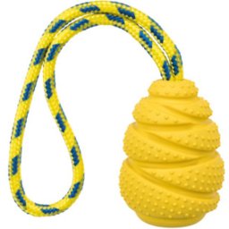 Trixie Jumper on a Rope - Natur gumi játék kutyák részére (9 cm/30 cm)