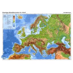 STIEFEL Tanulói munkalap, A4, STIEFEL "Európa közigazgatása / Európa domborzata"