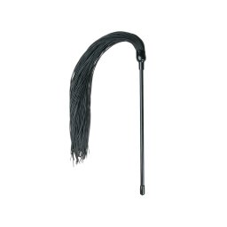 Easytoys Tickler - csípős szilikon korbács (fekete)