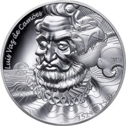 Luiz Vaz de Camoes - 1 Oz ezüst gyűjtői érme