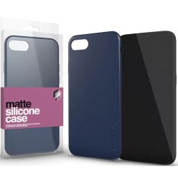 Samsung Galaxy S25 Plus SM-S936, Szilikon tok, ultravékony, matt, Xprotector Matte, sötétkék