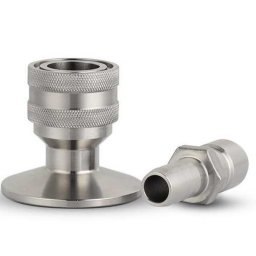 1,5"-os 50,5mm Tri-clamp Gyorscsatlakozó Szett Csővéggel (4584)