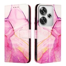 ART MARBLE Pénztárcahuzat Xiaomi Poco F6 PINK-hoz