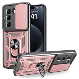 RING KAMERA Borító tartóval Infinix Hot 50 Pro rózsaszín