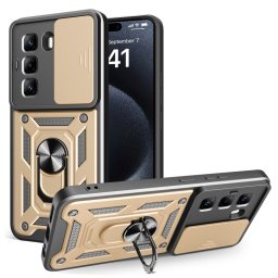 RING KAMERA Borító tartóval Infinix Hot 50 Pro aranyhoz