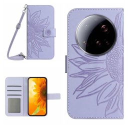 ART SUNFLOWER Pénztárca tok húzózsinórral Xiaomi 15 Ultra lila színhez