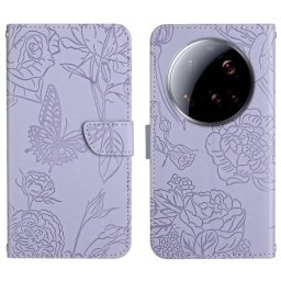 ART BLOSSOM Lila pénztárca tok Xiaomi 15 Ultra