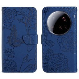 ART BLOSSOM Pénztárca tok Xiaomi 15 Ultra kék színhez