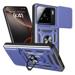 RING KAMERA Borító tartóval a Xiaomi 15 kék színhez