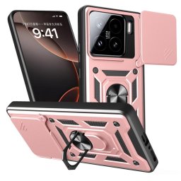RING KAMERA Borító tartóval a Xiaomi 15 rózsaszínhez