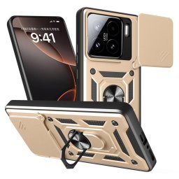 RING KAMERA Borító tartóval Xiaomi 15 aranyhoz