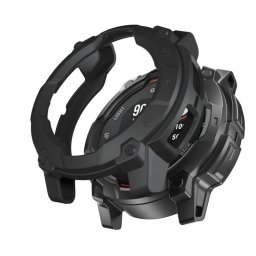 TPU HALF COVER Fedél a Garmin Instinct 3 Solar 50mm fekete