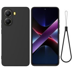 RUBBER Védőtok a Xiaomi Poco X7-hez Pro fekete