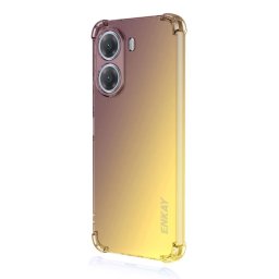 ENKAY GRADIENT Védőburkolat Xiaomi Poco X7 Pro PURPLE GOLD