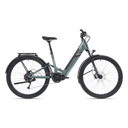 Rock Machine Crossride e450 FS Touring unisex E-bike Gloss Grey/Black / 29x17.0 (M)