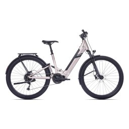 Rock Machine Crossride e450 FS Touring unisex E-bike Sand Grey/Black / 29x17.0 (M)