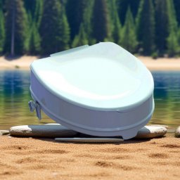 WC magasító 10 cm csavaros rögzítés 250 kg tetővel MB5512