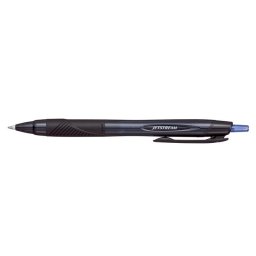 UNI Golyóstoll, 0,35 mm, nyomógombos, fekete tolltest, UNI "SXN-157S Jetstream Sport Eco", kék