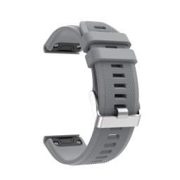 Szilikon pánt Garmin Fenix 5/6/6 Pro szürke