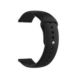 BUTTERFLY szilikon szíj Garmin Vivoactive 4S / Vivomove 3S fekete