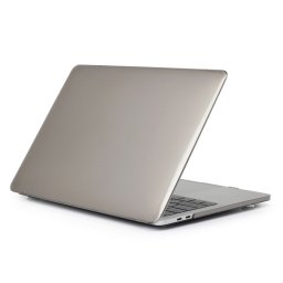 CRYSTAL Műanyag borítás Macbook Air 13 (M2 / M3 / M4) A2681 / A3113 / A3240 szürke