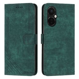 STRIPE Pénztárca tok pánttal One Plus Nord CE 3 Lite 5G zöld