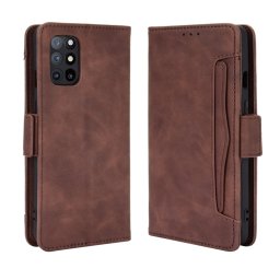 SLOT Pénztárcahuzat One Plus 8T barna színben