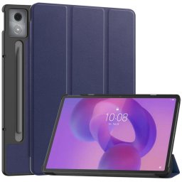LEATHER Csuklós burkolat Lenovo Idea Tab Pro sötétkékhez