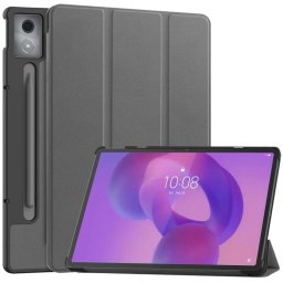 LEATHER Csuklós burkolat Lenovo Idea Tab Pro szürke