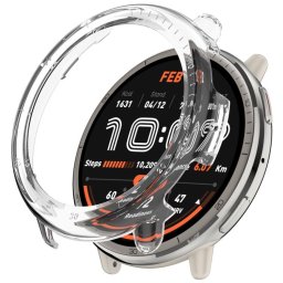 PC HALF BURKOLAT Műanyag borítás Amazfit Aktív 2 átlátszó