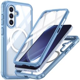 DUAL MAGSAFE Kétoldalas védőburkolat a Samsung Galaxy A36 / A56 kék